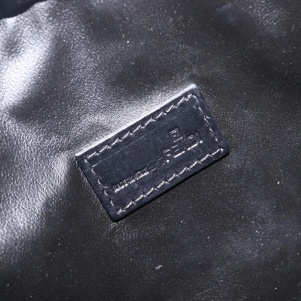 Fendi Zucchino Black Handbag