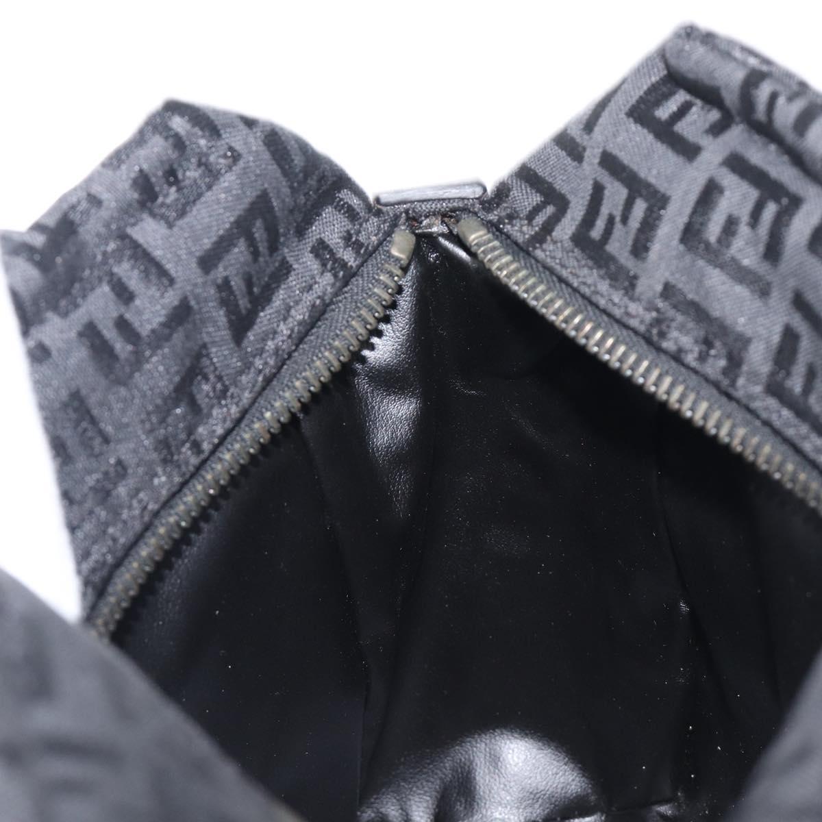 Fendi Zucchino Black Handbag