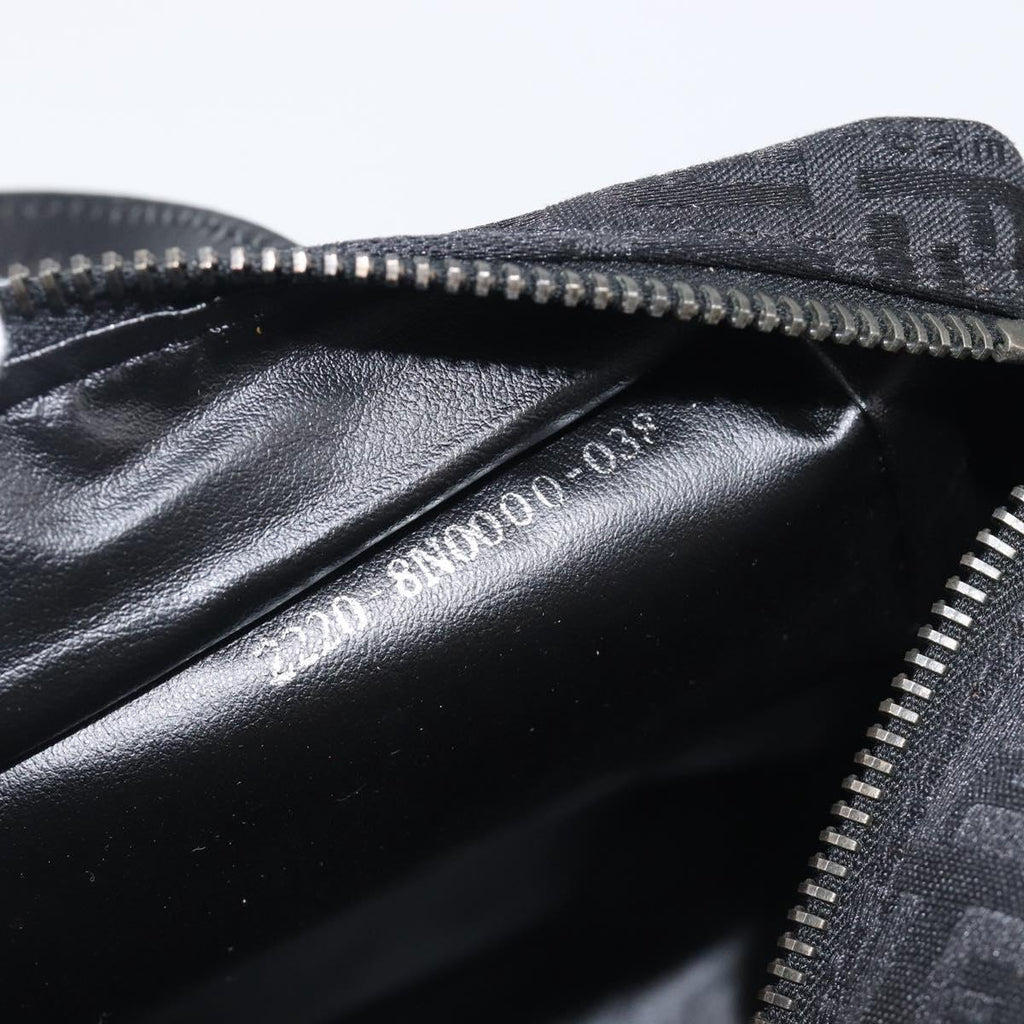 Fendi Zucchino Black Handbag