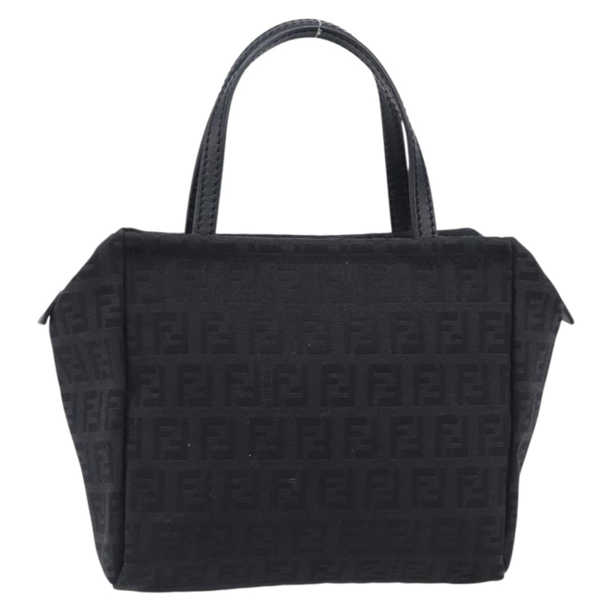 Fendi Zucchino Black Handbag