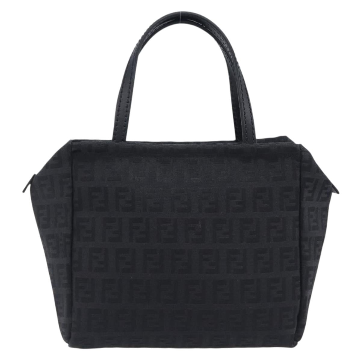 Fendi Zucchino Black Handbag