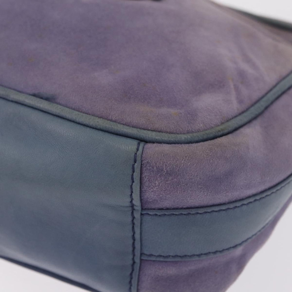 Gucci Purple Suede Horsebit Crossbody