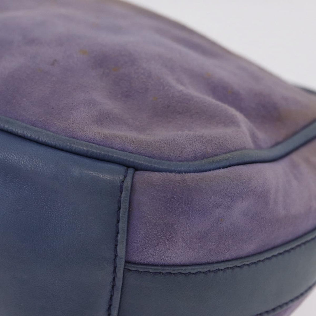 Gucci Purple Suede Horsebit Crossbody