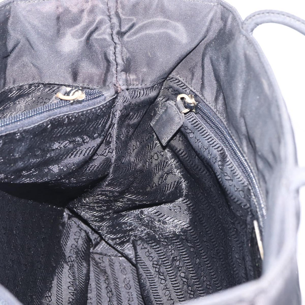 Prada Large Black Nylon Tote