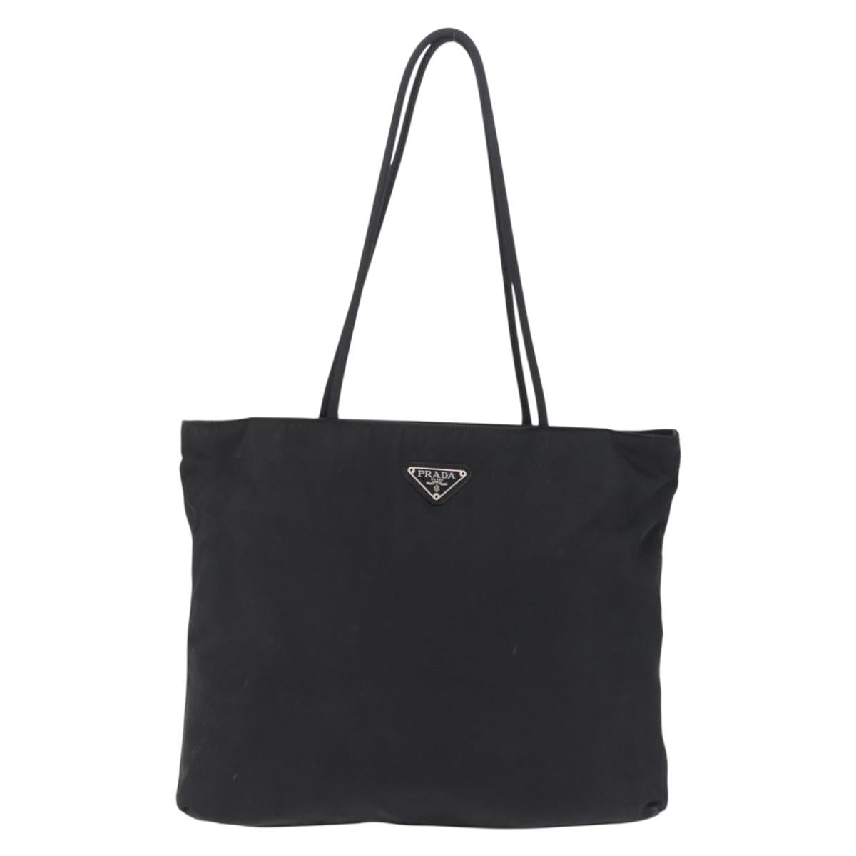 Prada Large Black Nylon Tote