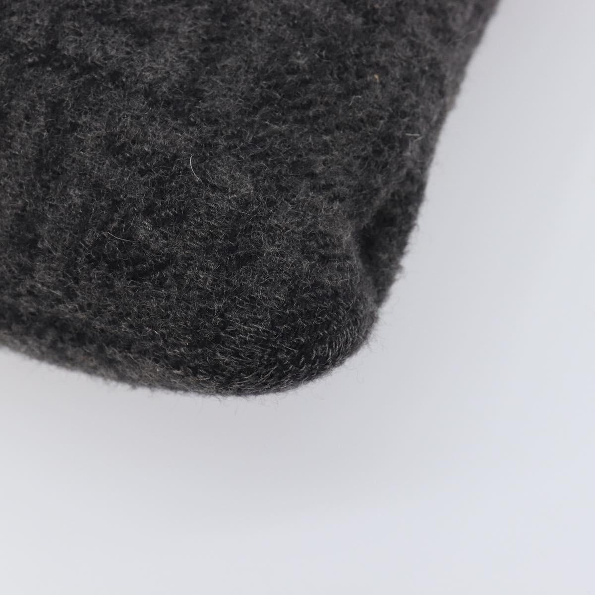 Fendi Grey Zucca Cashmere Tote