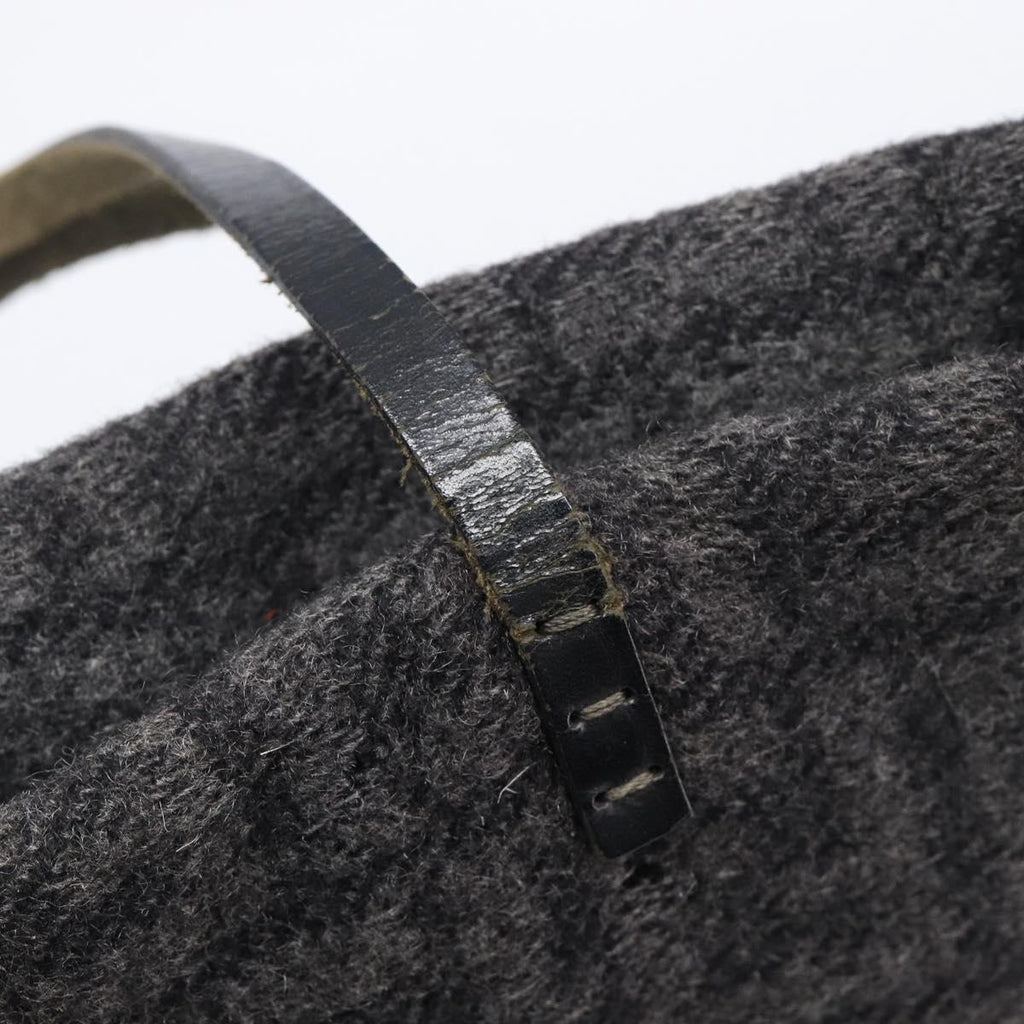 Fendi Grey Zucca Cashmere Tote