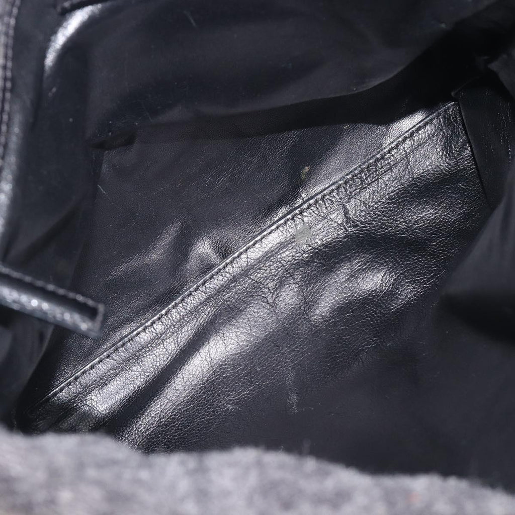 Fendi Grey Zucca Cashmere Tote