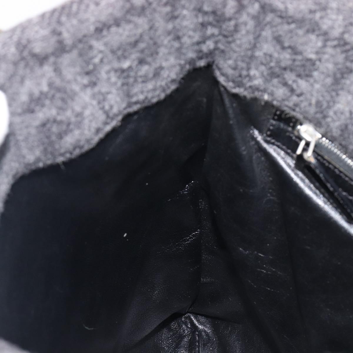 Fendi Grey Zucca Cashmere Tote