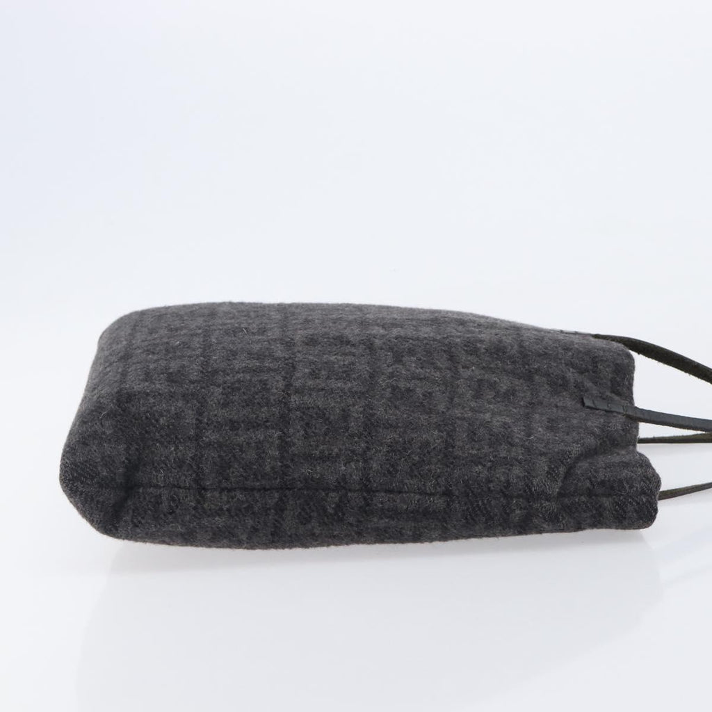 Fendi Grey Zucca Cashmere Tote