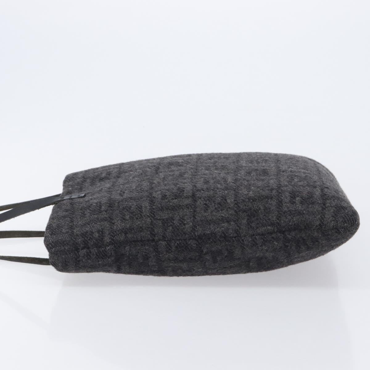Fendi Grey Zucca Cashmere Tote