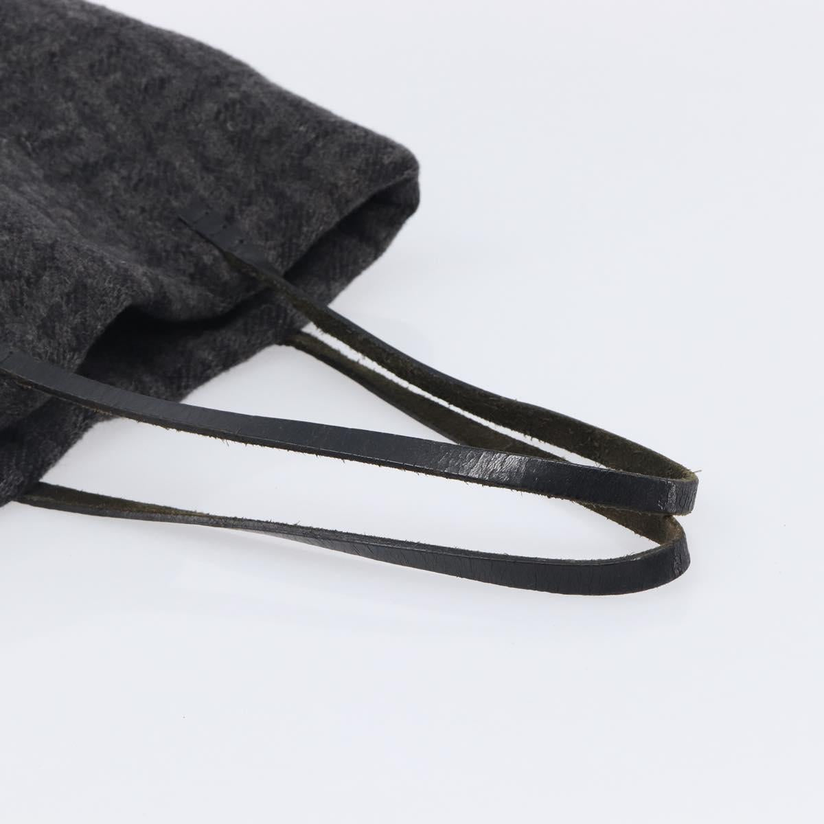 Fendi Grey Zucca Cashmere Tote