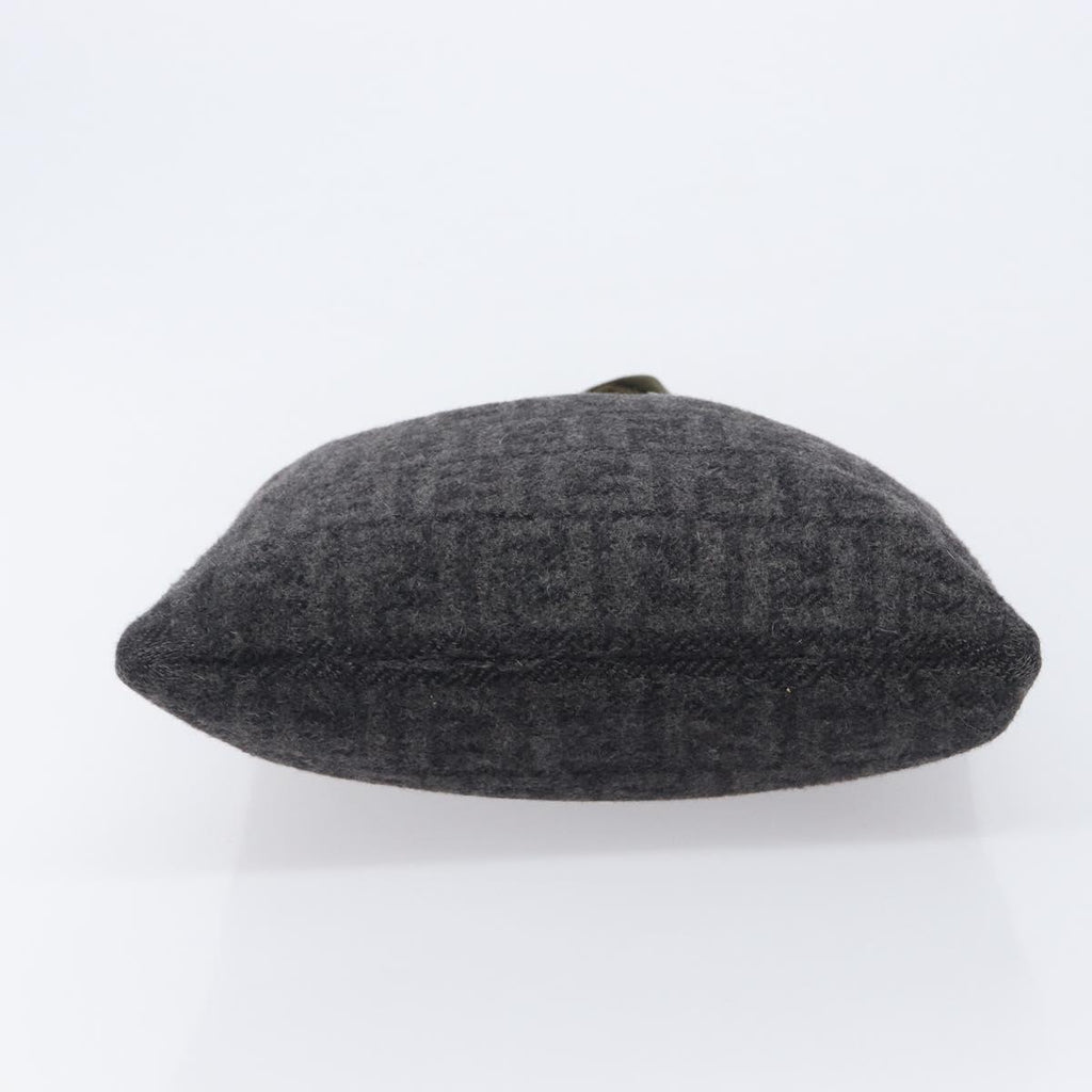 Fendi Grey Zucca Cashmere Tote
