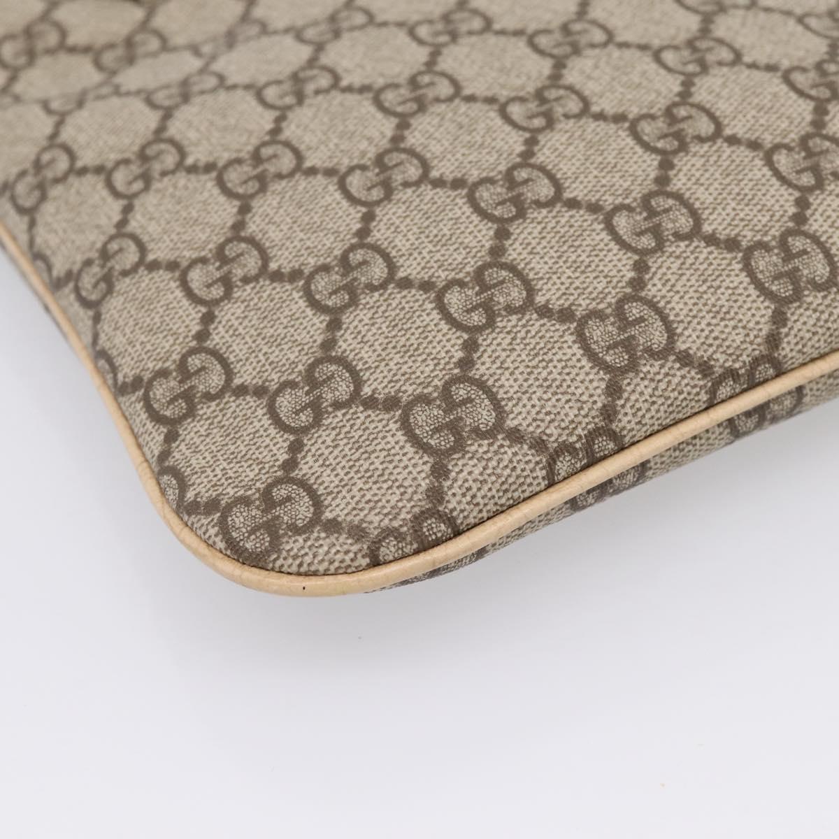 Gucci Brown and Tan Monogram Mini Handbag