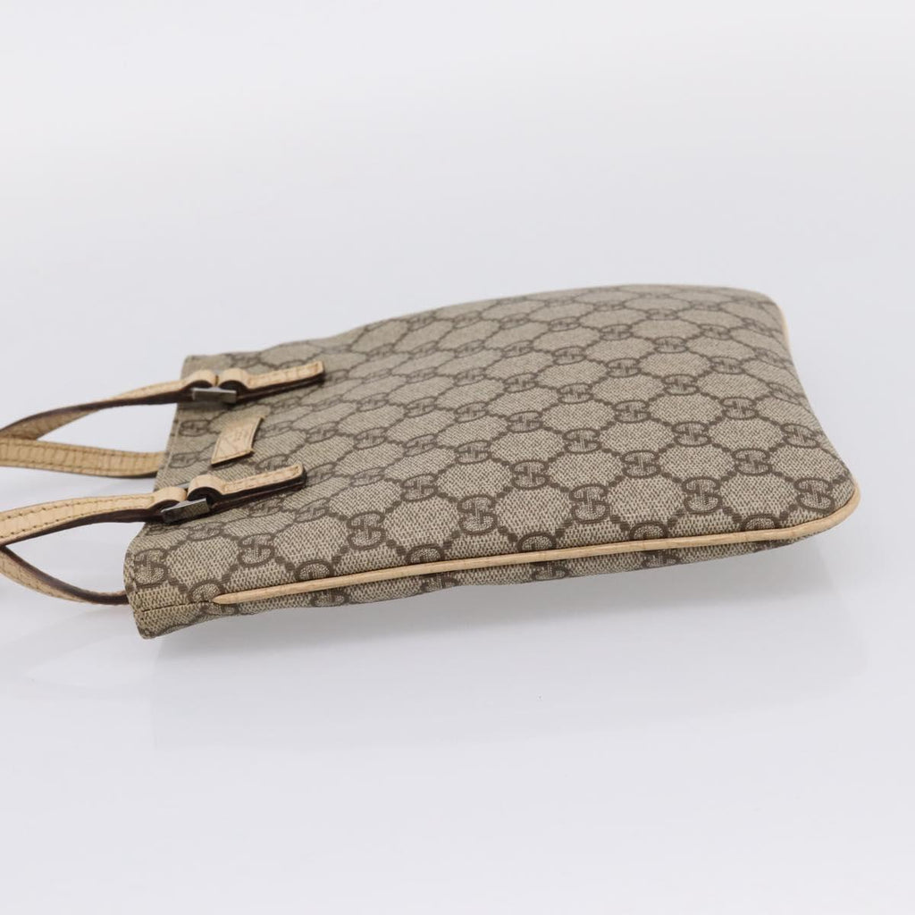 Gucci Brown and Tan Monogram Mini Handbag