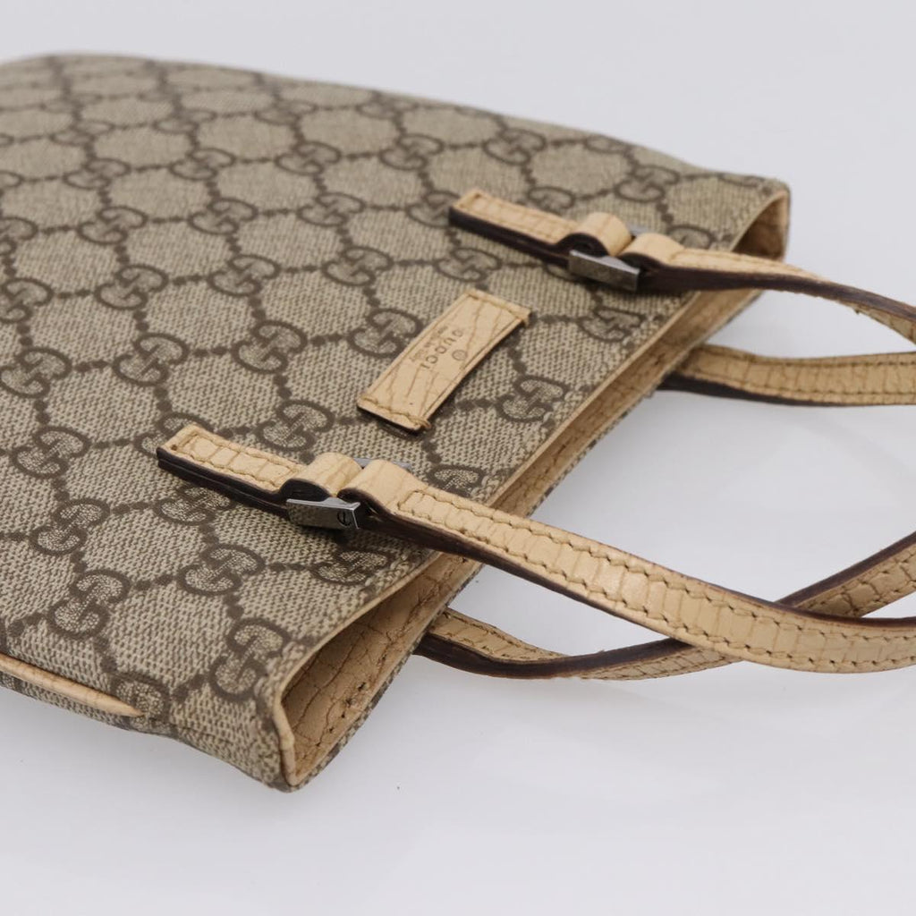 Gucci Brown and Tan Monogram Mini Handbag