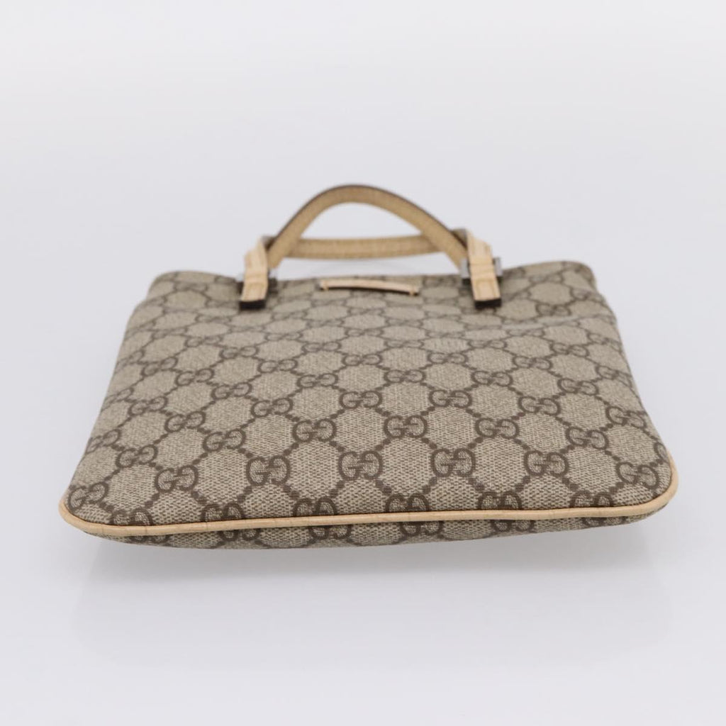 Gucci Brown and Tan Monogram Mini Handbag