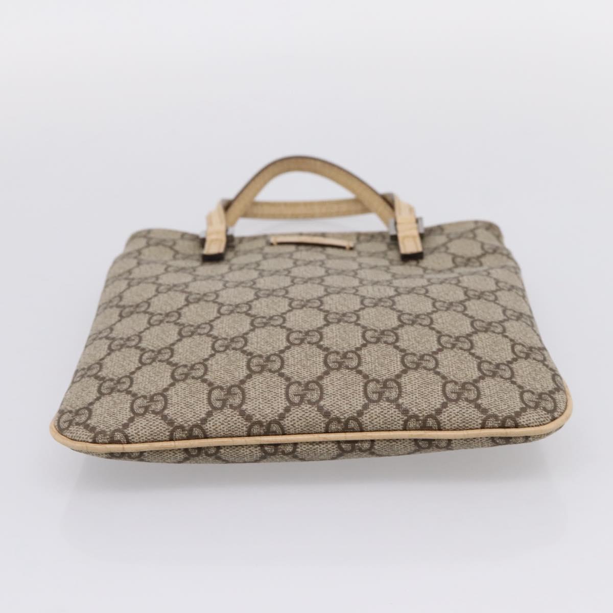 Gucci Brown and Tan Monogram Mini Handbag