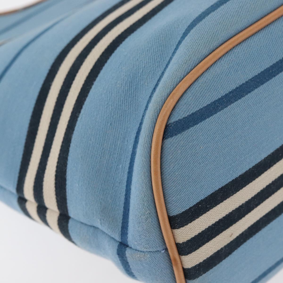 Burberry Blue Striped Handbag