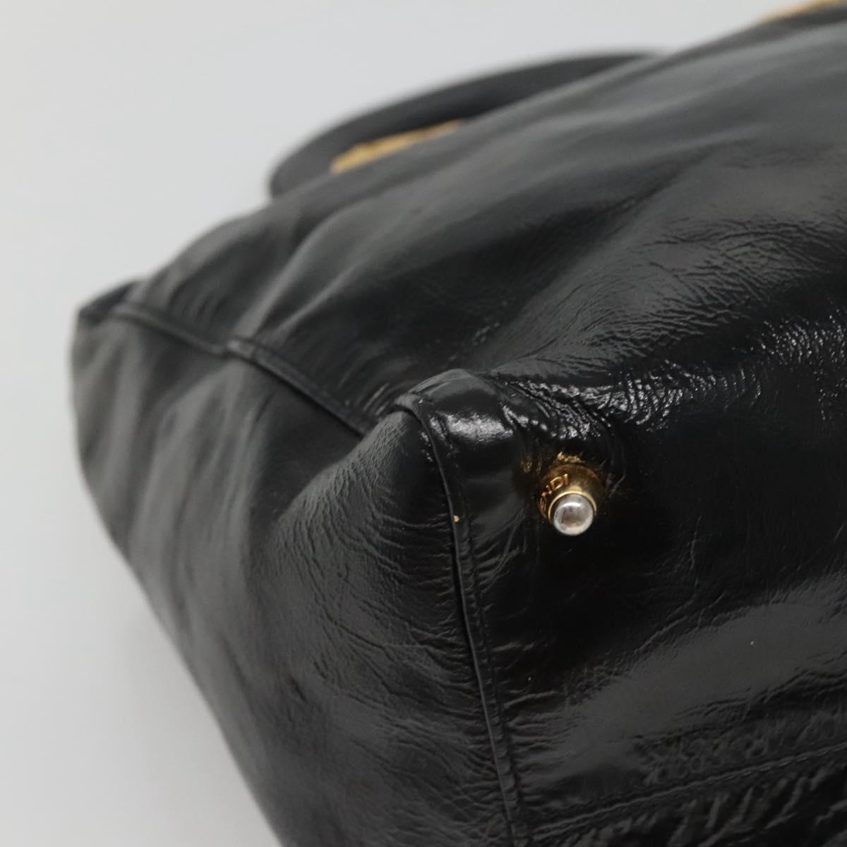 Fendi Black Leather Handbag