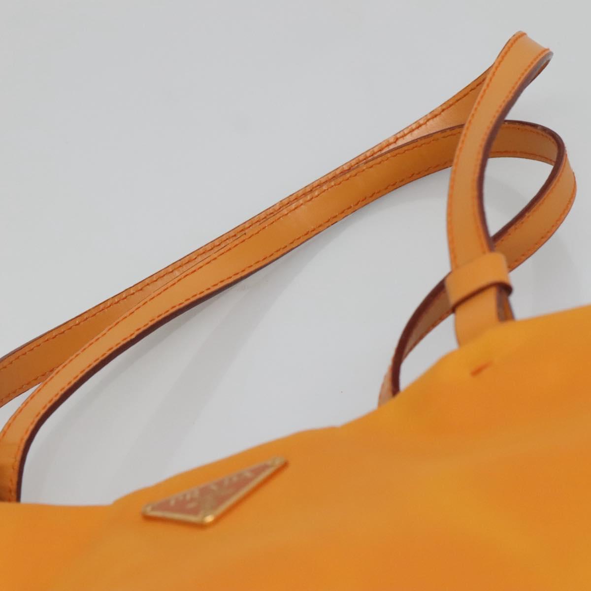 Prada Orange East West Shoulder Bag