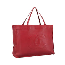 Load image into Gallery viewer, Chanel Red Leather Tote
