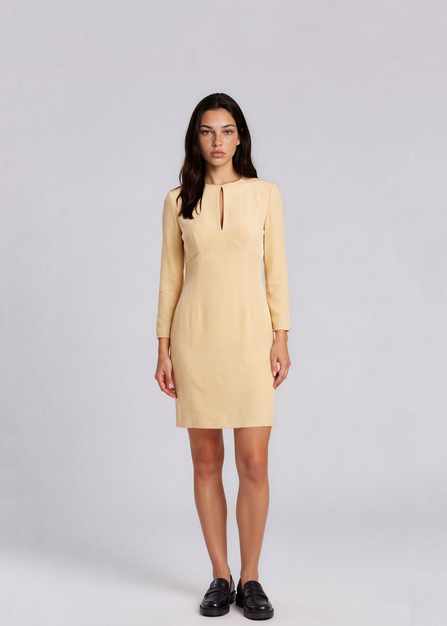 Armani Yellow Mini Dress