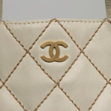 Load image into Gallery viewer, Chanel White Quilted Tote
