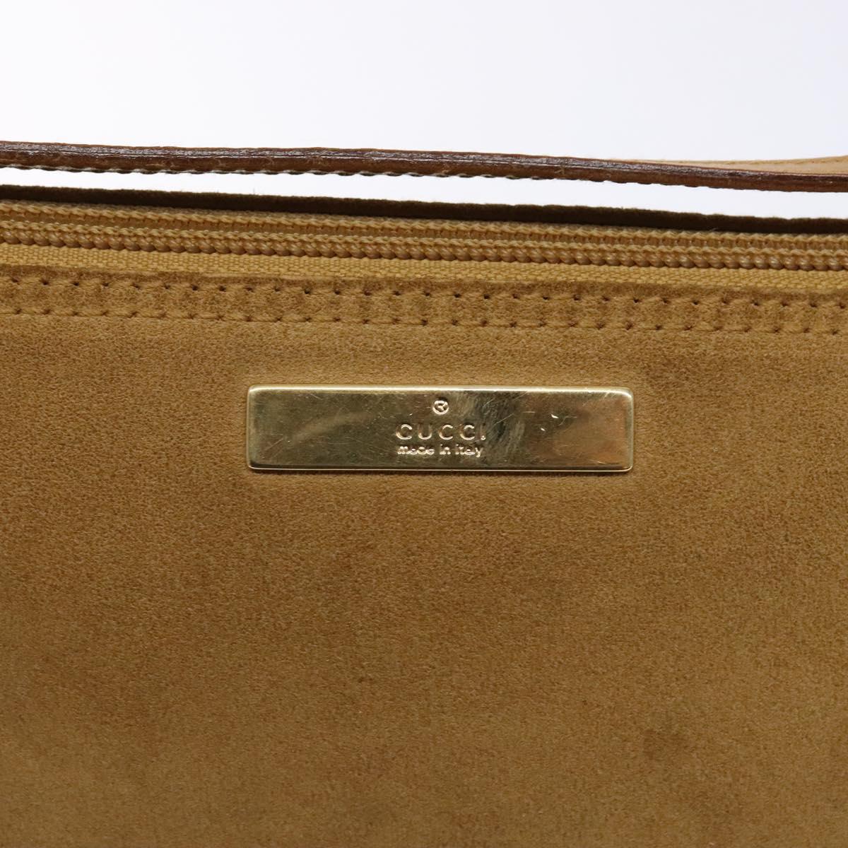 Gucci Tan Suede Pochette