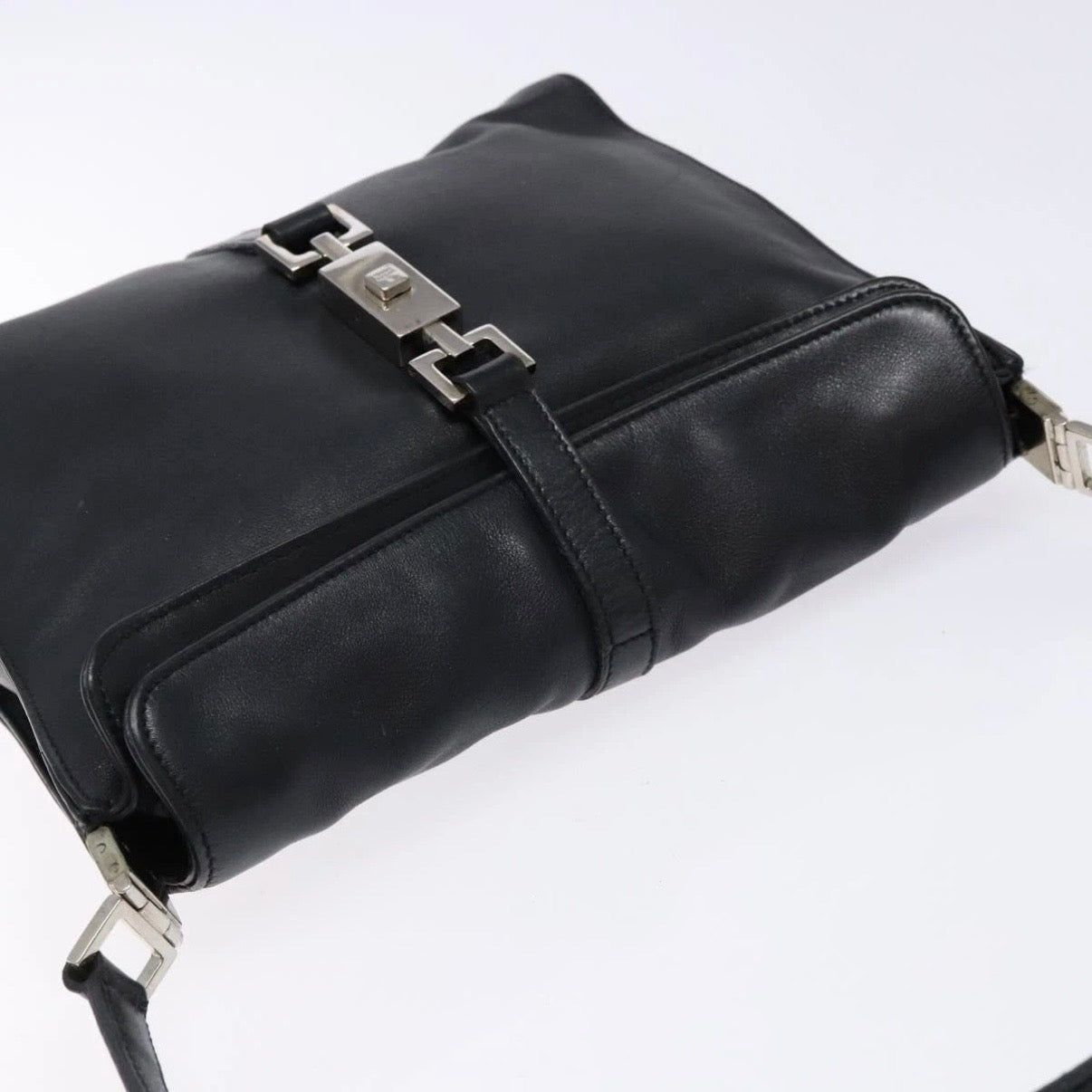 Gucci Black Leather Jackie