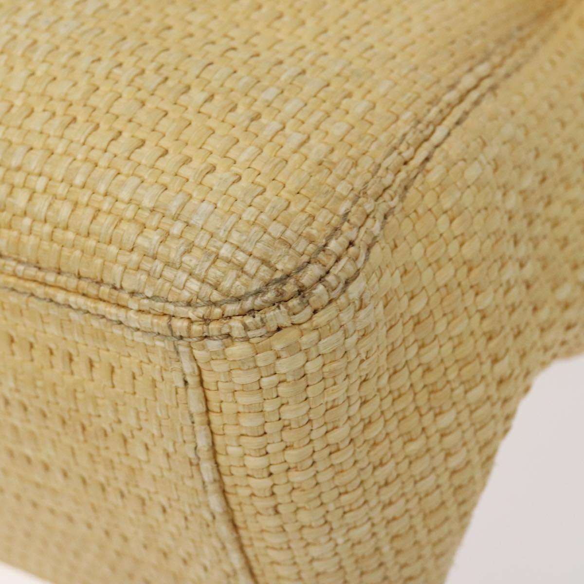 Chanel Raffia Tote