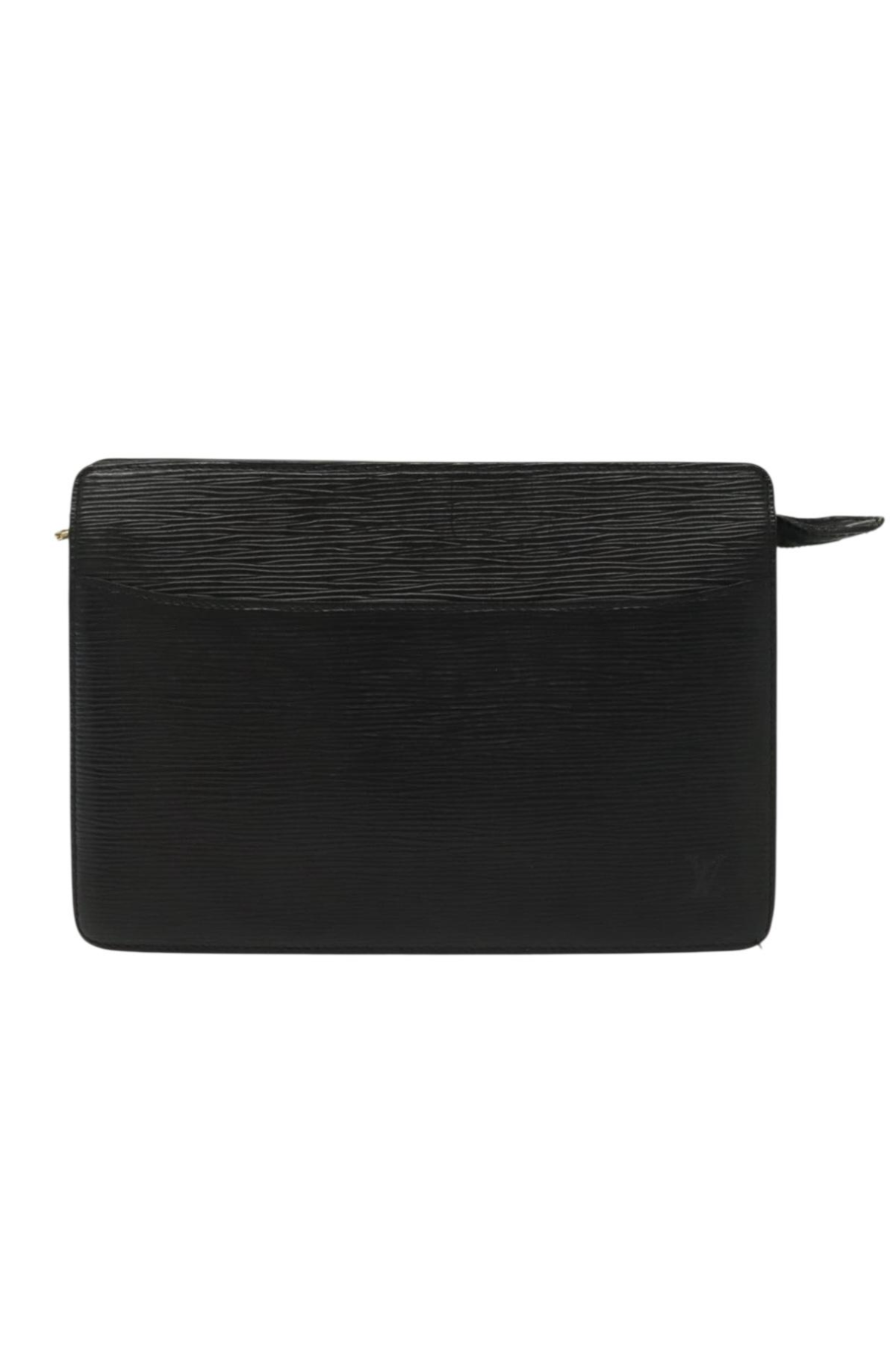 Louis Vuitton Black Epi Clutch