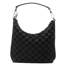 Load image into Gallery viewer, Gucci Tom Ford Black Monogram Shoulder Bag
