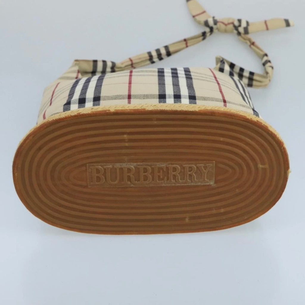 Burberry Printed Bucket Tote