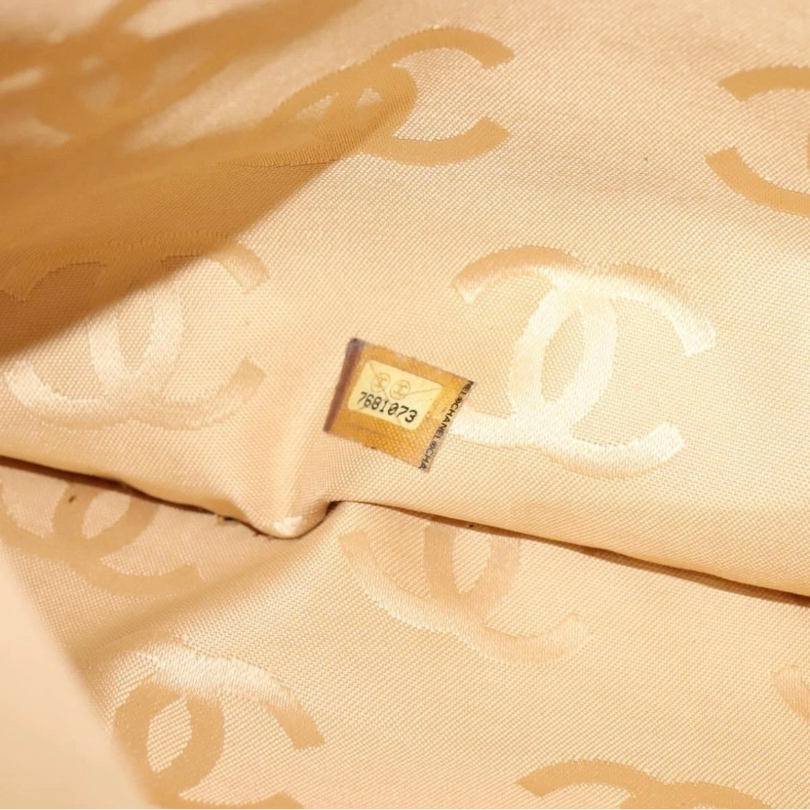 Chanel Tan Suede Tote