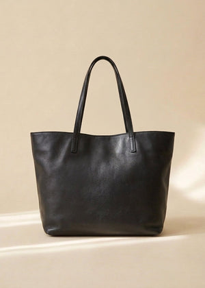Loewe Black Leather Tote