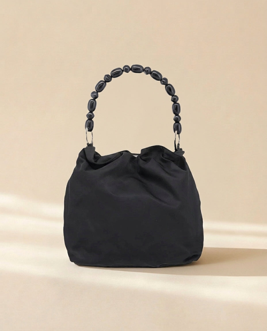 Dior Black Pearl Handbag