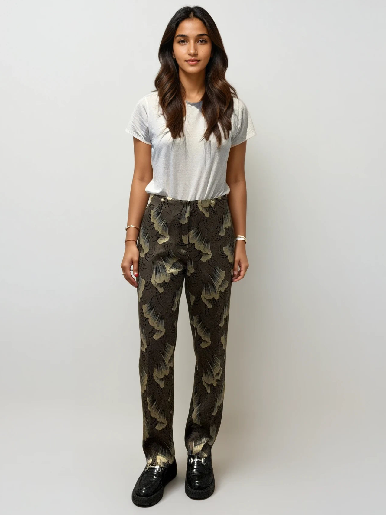 Dries Van Noten Printed Pants