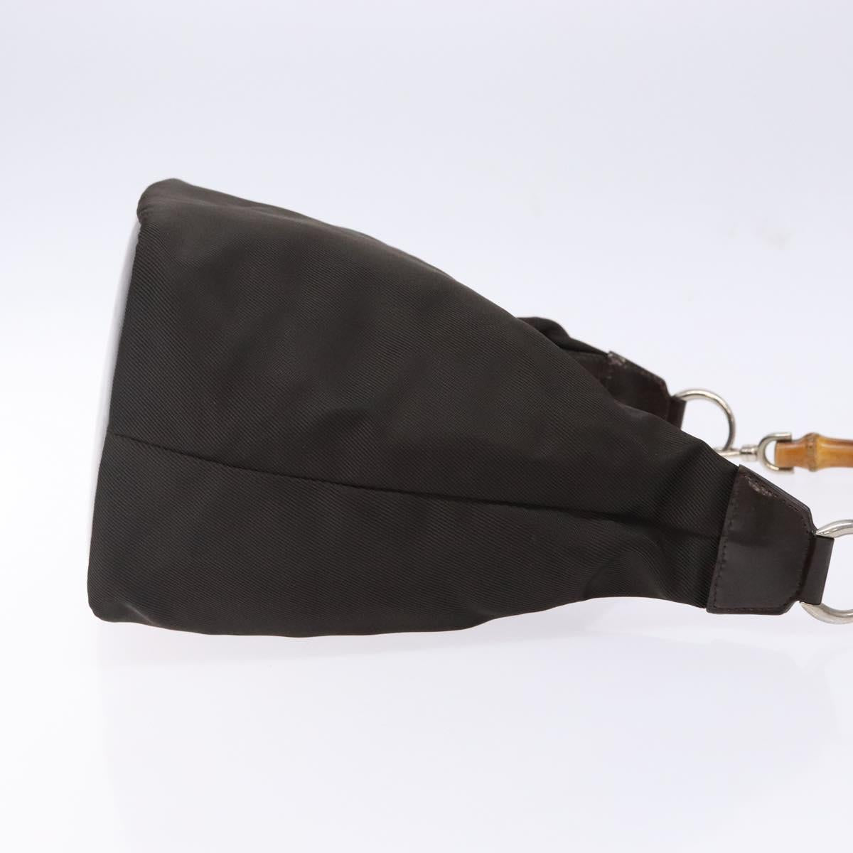 Gucci Brown Bamboo Shoulder Bag