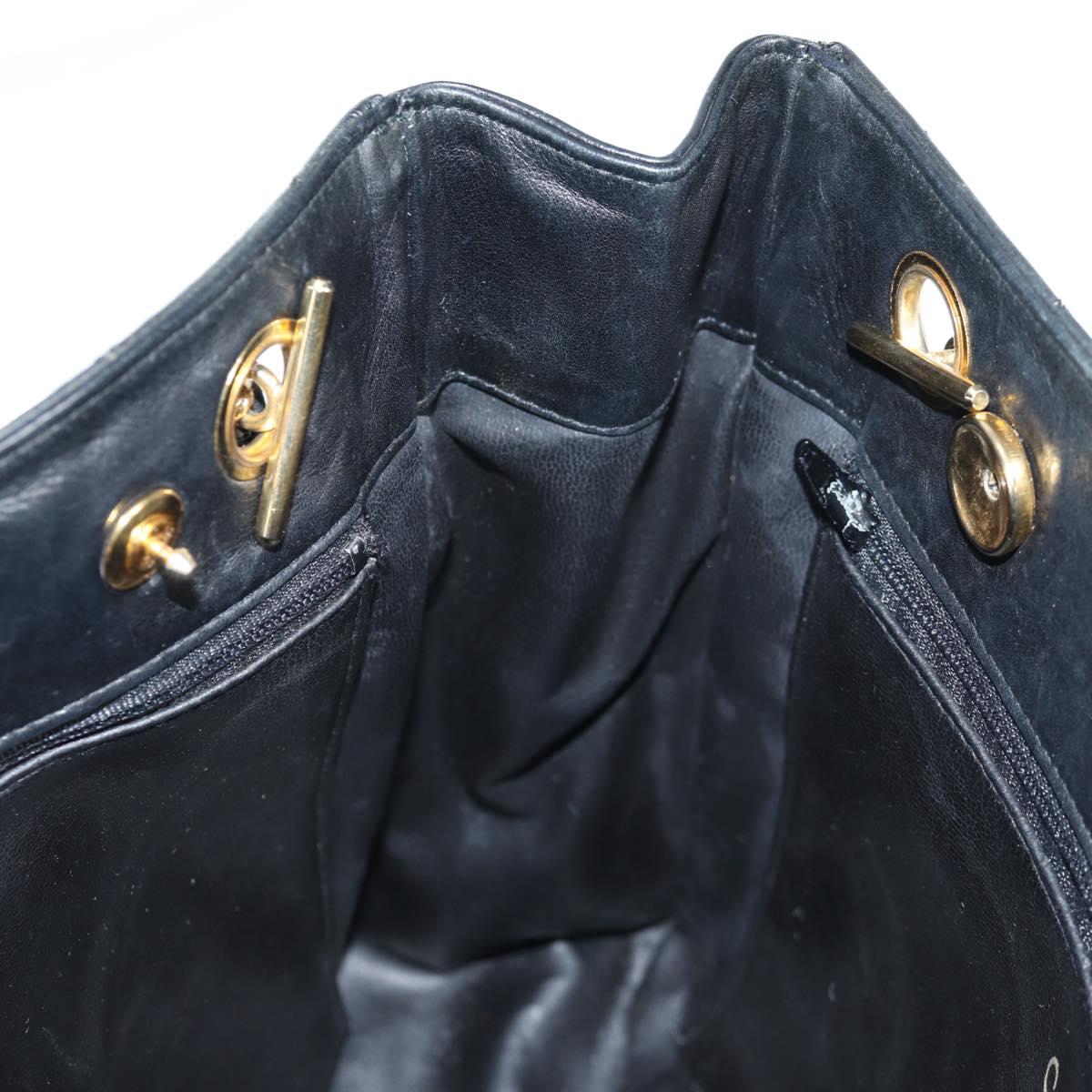 Chanel Black Leather Tote