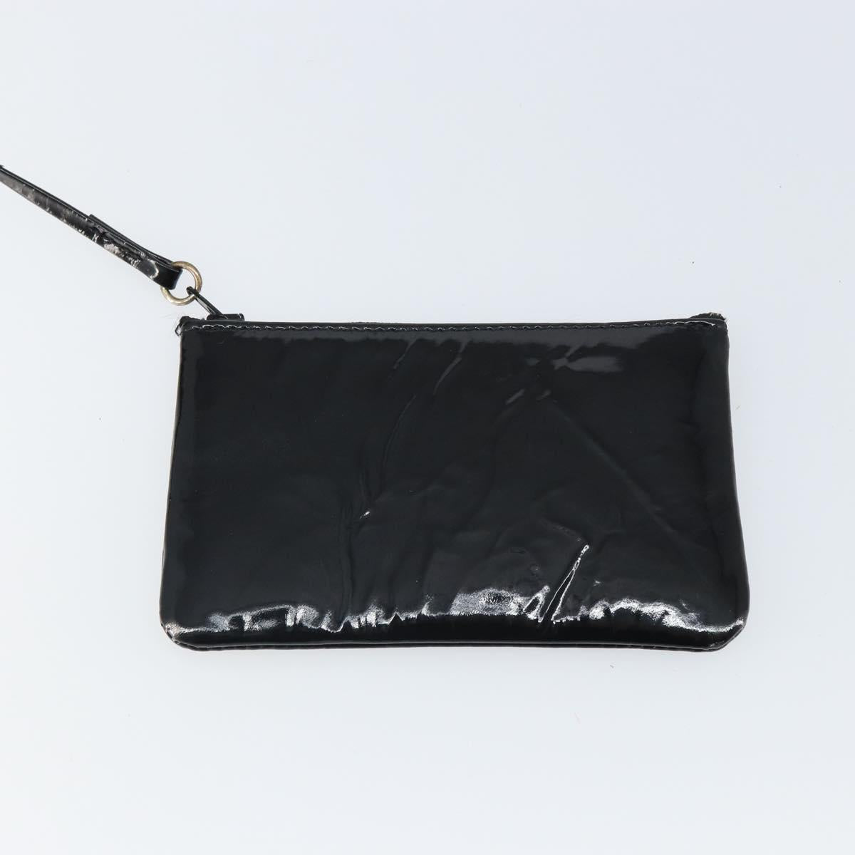 Chanel Black Patent Shoulder Bag