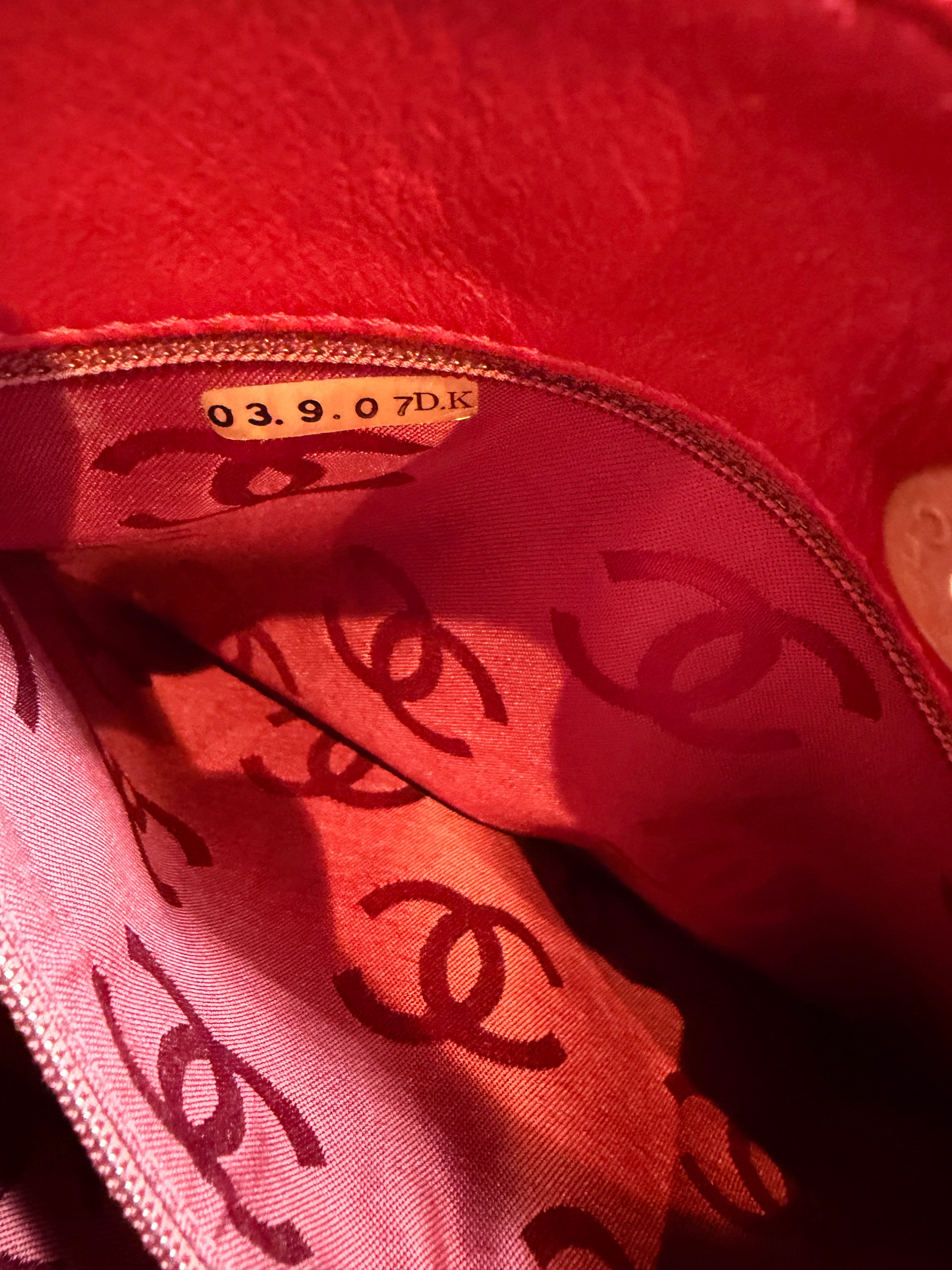 Chanel Burgundy Matte Tote