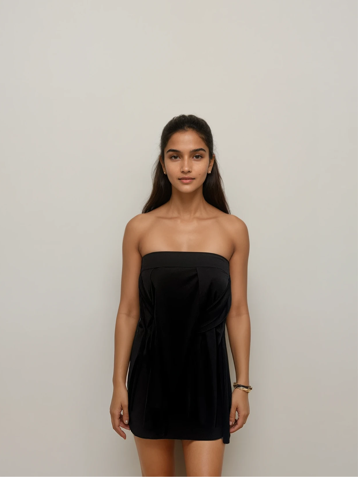Versace Strapless Top