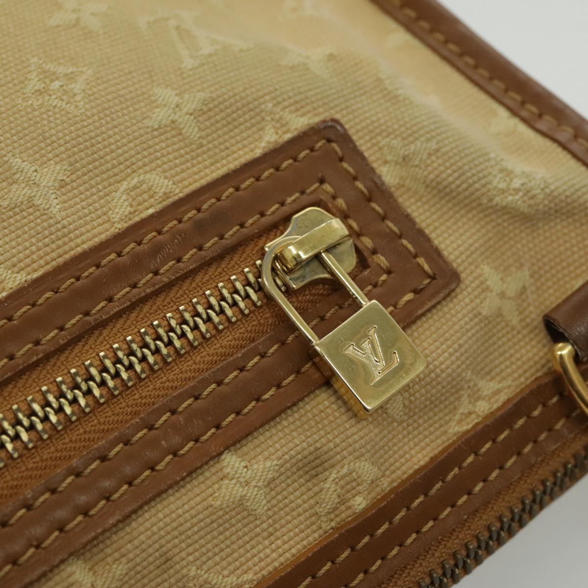 Louis Vuitton Cream Monogram Shoulder Bag