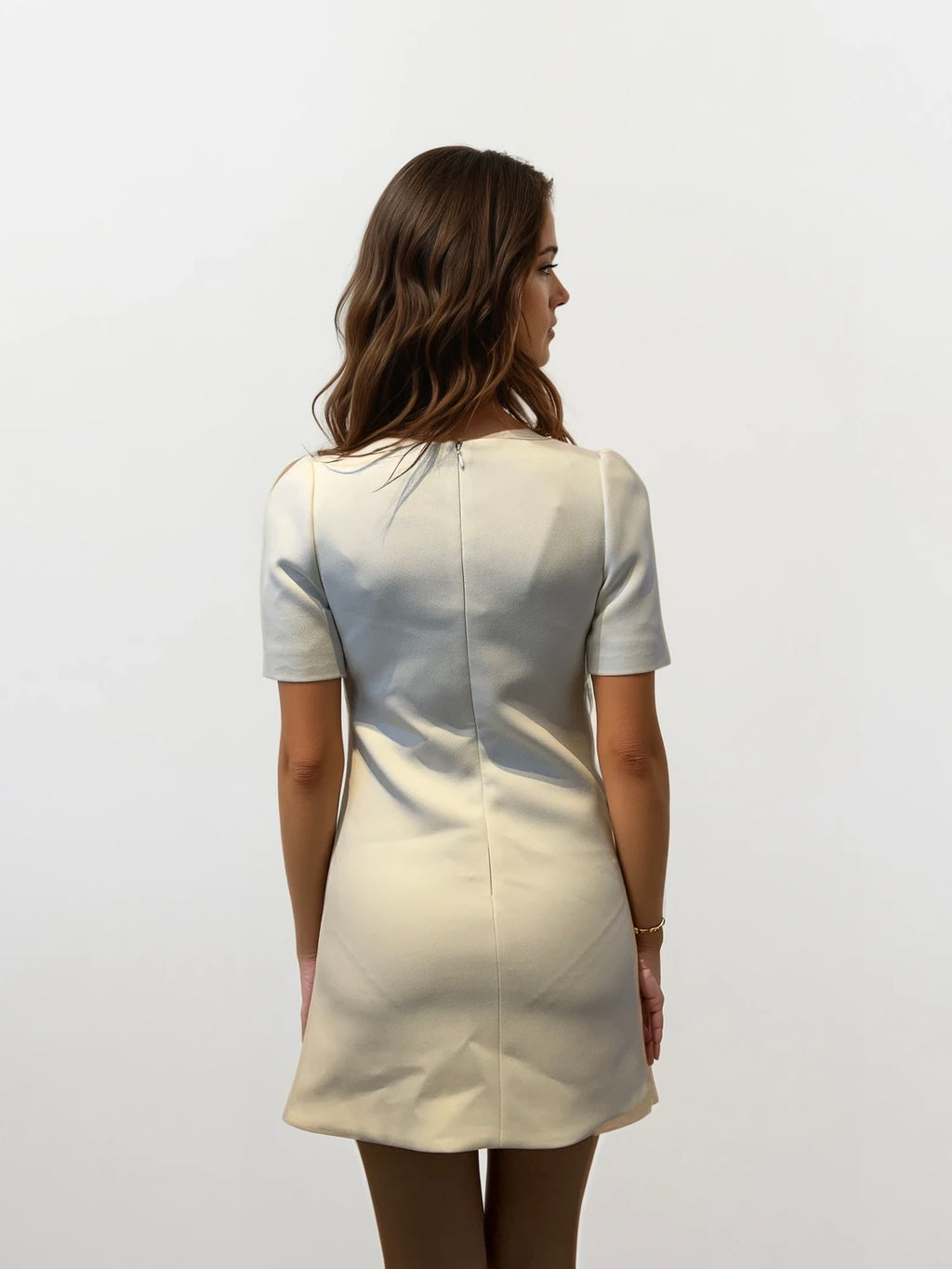 Courreges White Mini Dress