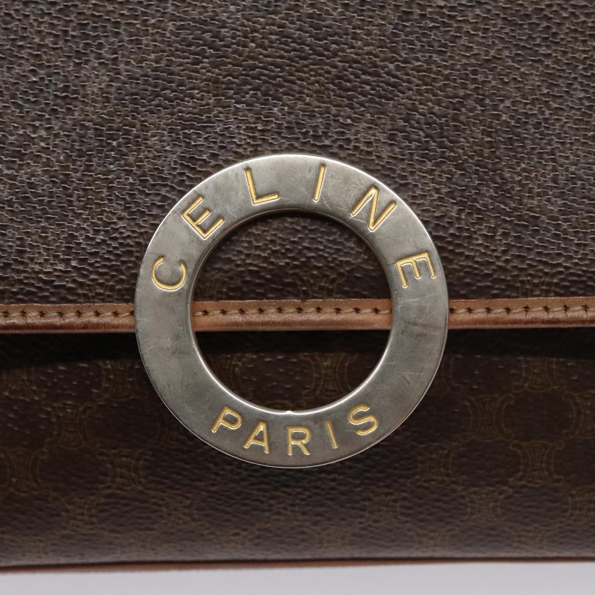 Celine Macadam Brown Crossbody