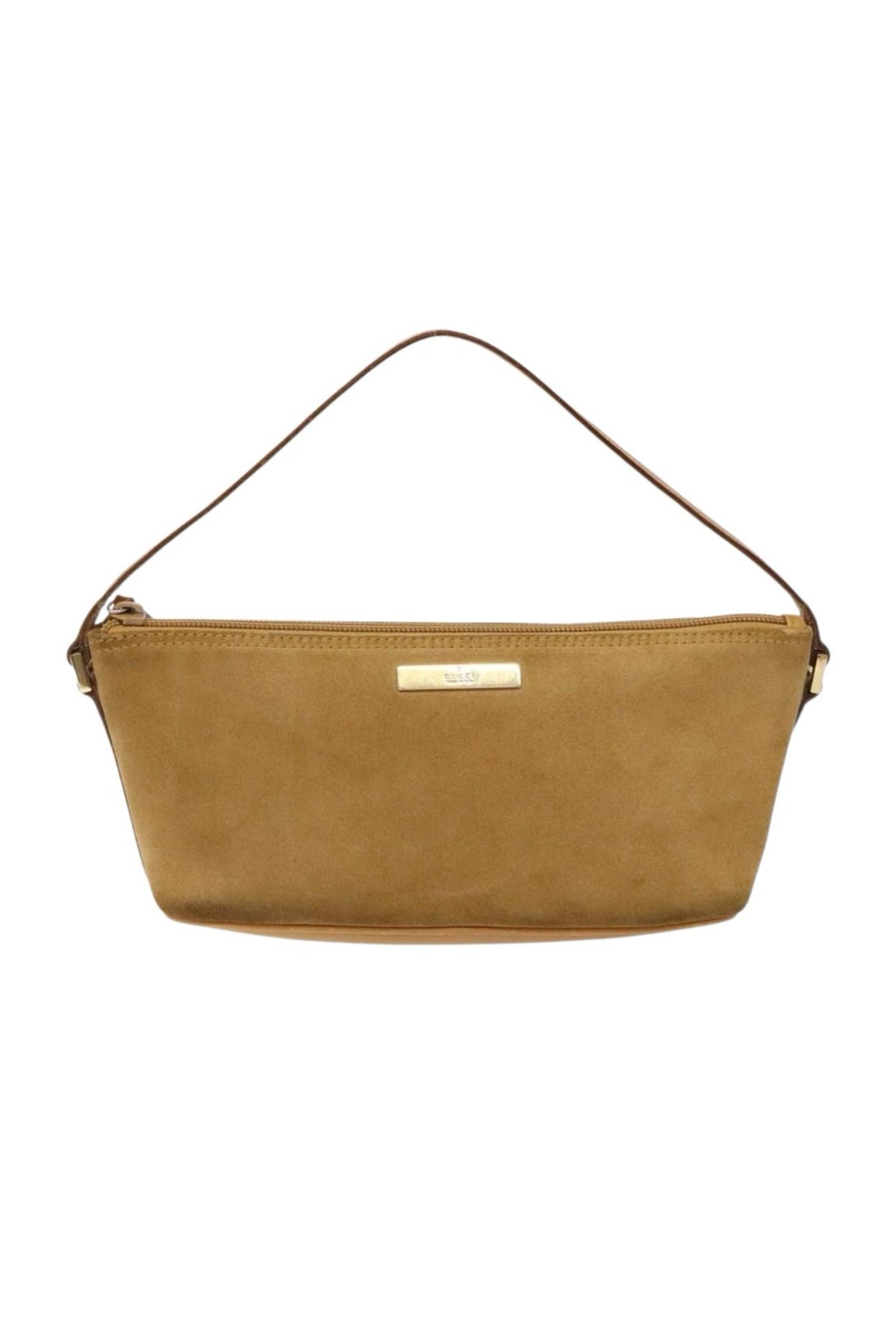 Gucci Tan Suede Pochette