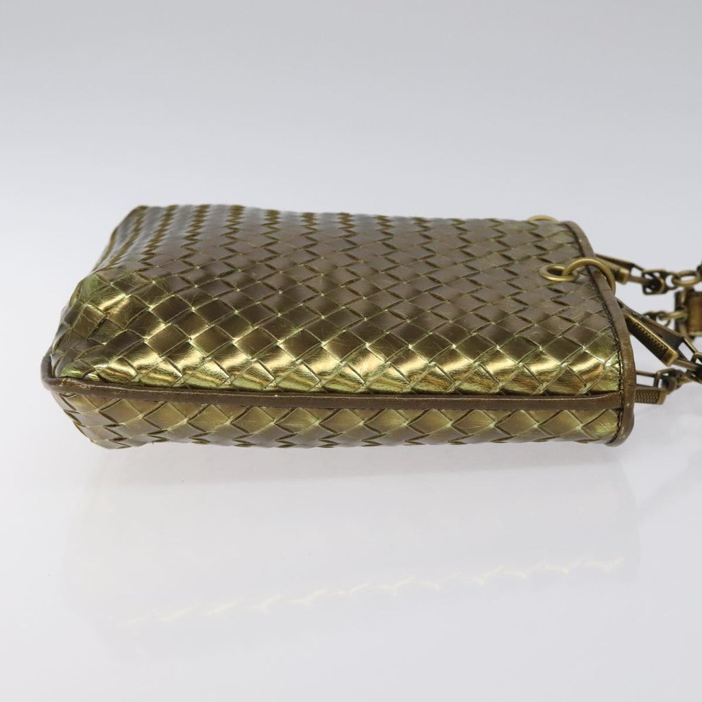 Bottega Veneta Gold Shoulder Bag