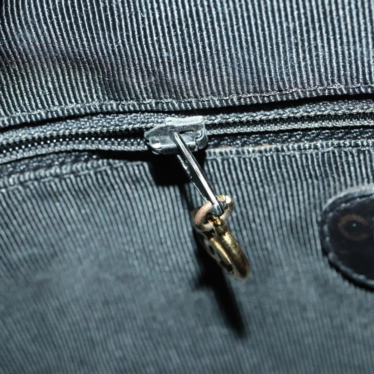 Chanel Black Patent Backpack