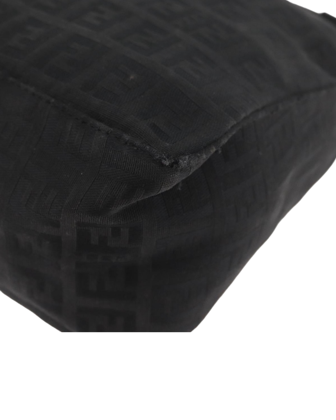 Fendi Black Zucchino Pochette